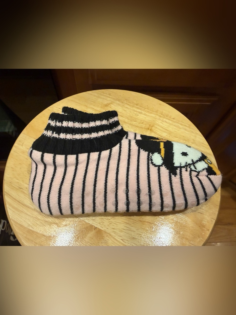 Hello Kitty Halloween Fleece sleeper/socks adult- NWT!